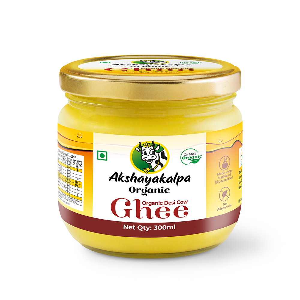 Akshayakalpa - Desi Cow Ghee 300 ml