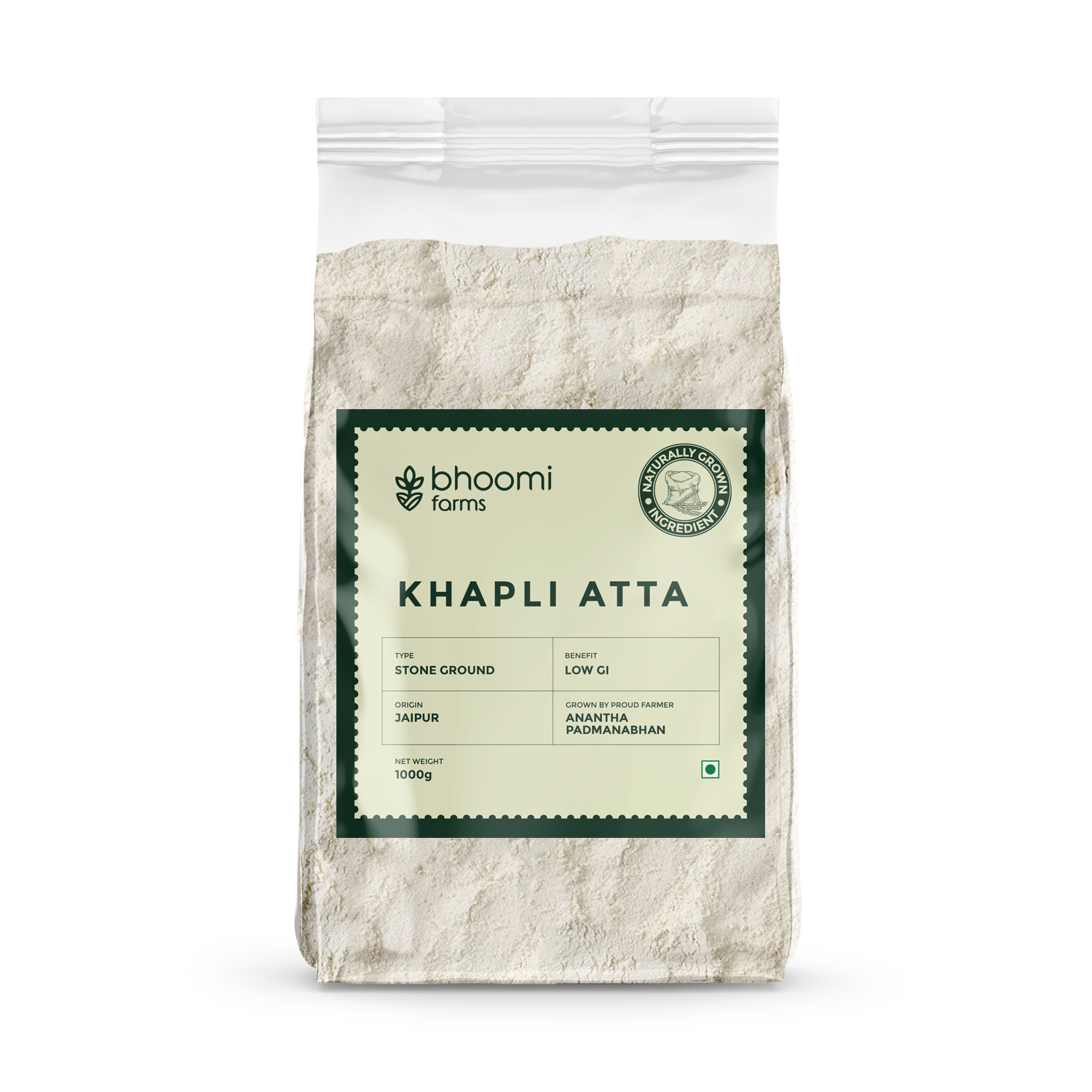 Organic Emmer/Khapli Atta