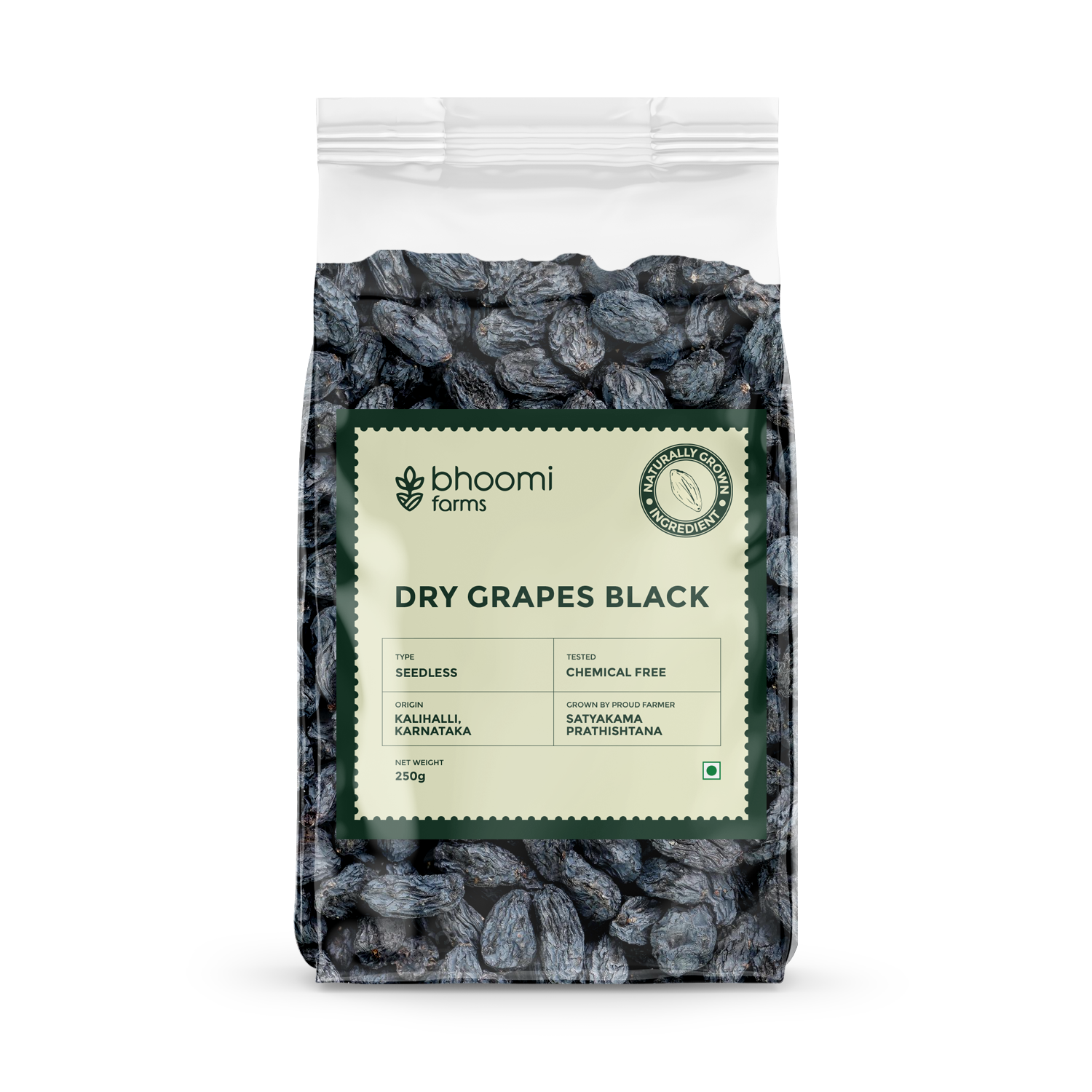 Dry Grapes Black