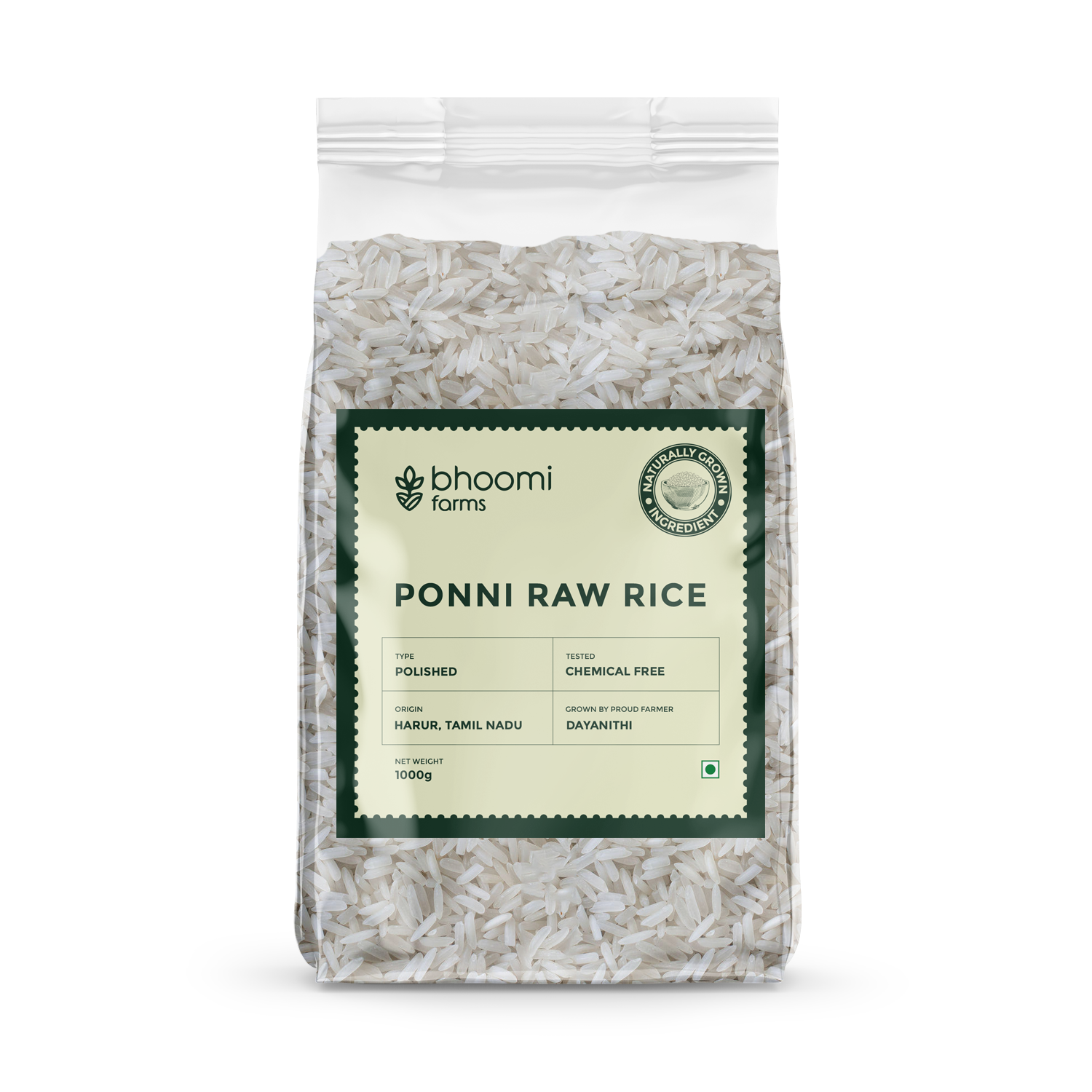 Ponni Raw Rice